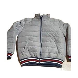 Chaqueta de bombardero informal para hombre, cazadora de corredor de poliéster azul personalizada, estilo universitario de camuflaje, tallas grandes disponibles - Product Image 1