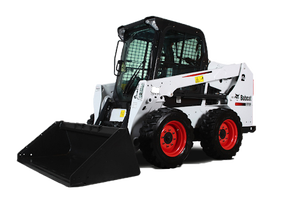 Used S450 Mini Skid Steer Loader Tractor / 4 Wheel Drive Mini Crawler <b>Tracked</b> Skid Steer Loader Used S450 Mini Skid Steer Loader - Product Image 6