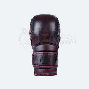 Gants hybrides en cuir PU personnalisables de haute qualité pour le combat et l'entraînement Gants d'arts martiaux et de boxe en stock - Product Image 2