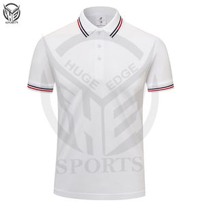 เสื้อโปโลแขนสั้นสำหรับนักธุรกิจชายเสื้อโปโล2025ออกแบบได้เองฤดูร้อนพิมพ์โลโก้ถักลาย - Product Image 6