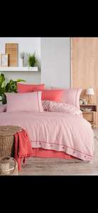 Juego de Funda de Edredón a Rayas de Algodón 100% Premium - Ropa de Cama de Lujo de 200 Hilos - Product Image 4