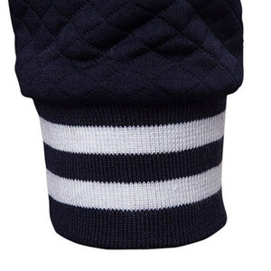 Chaqueta universitaria para hombre con mangas de cuero pu chaquetas de invierno y otoño para hombre parche bordado logo listo para enviar o diseño personalizado - Product Image 6