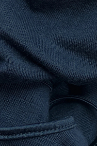 Body de lana y seda para mujer con mangas largas y tejido sin costuras, hecho en Italia - Product Image 6