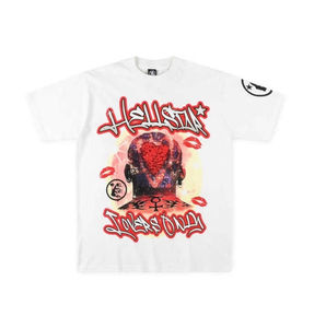 T-shirt imprimé OEM 100% coton, design uni de haute qualité, style décontracté, logo personnalisé, technique de broderie couleur, respectueux de l'environnement - Product Image 3