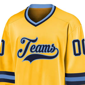 Camiseta de hockey por encargo de alta calidad Camiseta de hockey sobre hielo por sublimación de alta calidad OEM ODM Fabricante DE SERVICIOS ZOHAN CREATIONS - Product Image 3