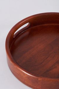 ถาดเสริฟไม้ขัดเงาจานแต่งงานจานรองแฮนด์เมดคุณภาพดีเสิร์ฟจานไม้หรือถาดเสริฟ - Product Image 3