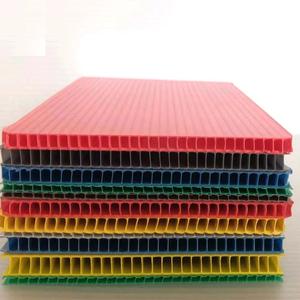 Paneles de nido de abeja de PP de cartón de alta calidad, láminas de plástico hueco de polipropileno corrugado de 3mm - Product Image 4