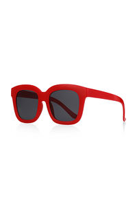 Lunettes de soleil pour adultes, couleur rouge, légères, UV400, monture complète, modèle 4004 - Product Image 2