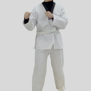 Mejor tela BJJ JUDO uniformes Gis Jiu Jitsu Kimonos Karate uniforme para trajes de entrenamiento de Karate - Product Image 5