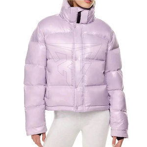 2025 fabriqué en usine nouveauté femmes doudoune tricoté hiver extérieur respirant coupe-vent à la mode confortable tissu - Product Image 5