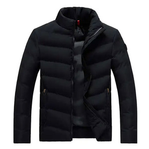 2025 hombres Color sólido cremallera completa hecho a mano diseño personalizado recién llegado chaquetas acolchadas para ropa de invierno POR INDUSTRIAS INCREÍBLES - Product Image 1
