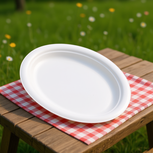 Piatto Ovale Monouso 9x6'' - Product Image 3