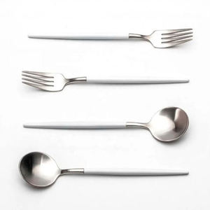 Stainless Steel <b>Flatware</b> <b>Set</b> with Mirrored Finished and Customized Shape Perfect for Kitchenware and Tableware Accessories - Product Image 1
