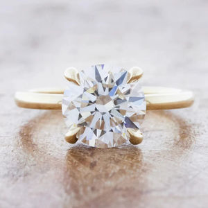 Anillo de diamante de oro blanco rosa certificado por IGI Lab, anillos de compromiso de Plata de Ley 925 personalizados para mujer, joyería chapada en oro - Product Image 3