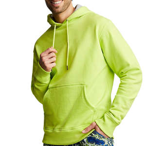 Sudadera con capucha de felpa de mezcla de algodón ecológica para hombre para invierno - Product Image 3