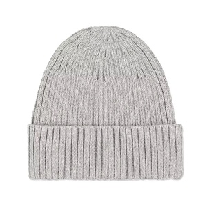 Calidad superior Acanalado Jacquard Acrílico Venta al por mayor Unisex de punto Bordado Logo Knit Winter Beanie Custom Beanies Hat para hombres - Product Image 2