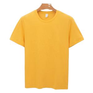 Alta calidad Unisex 180gsm 70% algodón cuello redondo Ringer Camiseta 100% algodón logotipo personalizado impreso para hombres mujeres fábrica al por mayor - Product Image 6