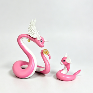Ensemble de figurines <span class=keywords><strong>Dratini</strong></span> & Dragonair, modèle GK d'anime, jouet tendance, statue, marchandise, décoration de table, cadeau d'anniversaire - Product Image 4