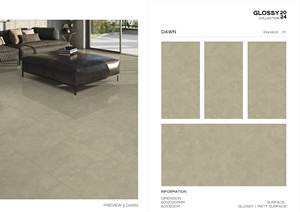 Design moderne de carreaux de sol en porcelaine émaillée polie de 600x1200mm avec fonction de finition mate Dalle rustique Sol en marbre pour la maison - Product Image 5