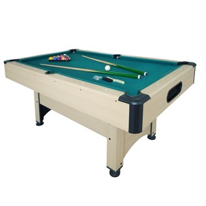 NOUVEAU - Table de billard d'intérieur avec coussin en caoutchouc et plateau en ardoise - Ping-PongFactory - Tables de snooker/billard modernes de luxe pour la maison - 7ft, 8ft, 9ft - Bois massif - Product Image 5