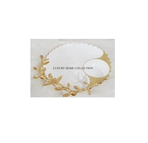 Custom-designed Antique Finished Metal <b>Serving</b> <b>Bowls</b> with rare Shapes Perfect for Enhancing Elegant Table Arrangements - Product Image 1