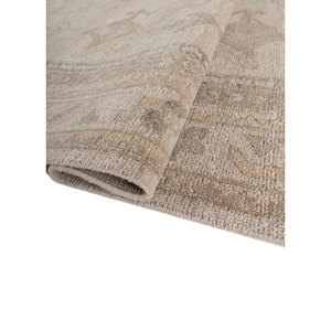 Tapis en laine Erbe Ivory noué à la main, grand format, motif médaillon, pour salon, voiture, forme rectangulaire - Rgs-1282 par Jaipur ZA - Product Image 2