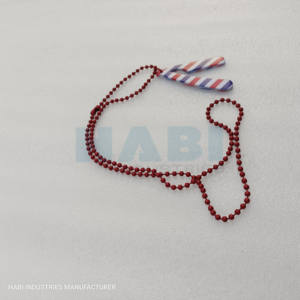 Collier chaîne en acier inoxydable avec design imprimé personnalisé, forme de lame de rasoir professionnelle, réutilisable, durable, de haute qualité - Product Image 4