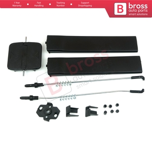 BDP964 Side Sliding <b>Window</b> Glass Latch <b>Cover</b> Repair Set 7H0847788A for T6 Caravelle - Product Image 4