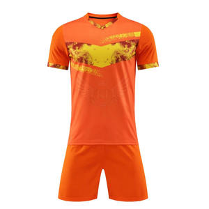 ราคาขายส่งในสต็อกชุดฟุตบอลชายออกแบบโลโก้ที่กําหนดเองออกแบบชุดฟุตบอลของคุณเอง - Product Image 1