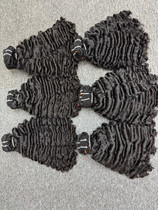 Extensiones de cabello rizado virgen birmano de la mejor calidad para proveedores de trama Genius, oferta de cabello vietnamita alineado con cutícula competitiva - Product Image 5