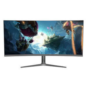 Venta al por mayor panel IPS 3840*1600 100% sRGB ancho 38 pulgadas Monitor 75Hz 144Hz HD MI 2,1 4K Monitor curvo para juegos - Product Image 1
