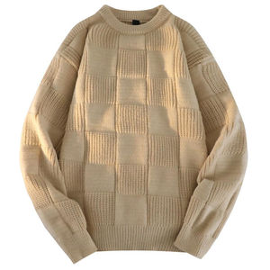 High Quality Crew Neck <b>Sweater</b> Loose <b>Turtleneck</b> <b>Men's</b> <b>Sweater</b> - Product Image 4