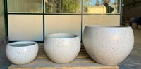 Pot de fleurs carré en ciment, design unique, écologique, minimaliste, moderne, de haute qualité, fabriqué au Vietnam, pour l'intérieur et l'extérieur, tendance