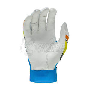Gants de frappe de baseball personnalisés avec logo OEM, de haute qualité, 100% coton biologique, confortables et légers - Product Image 5