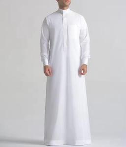 Thobe émirati de luxe de qualité supérieure, couleur sarcelle, Kandura traditionnelle, vêtement arabe élégant, Jubba pour homme, doux et respirant, tenue islamique moderne - Product Image 1