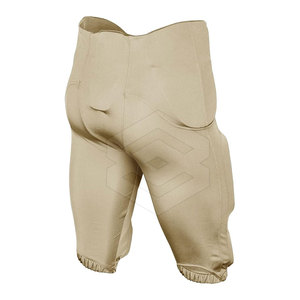 Pantalón de fútbol americano de secado rápido de alta calidad personalizado al por mayor transpirable nuevo diseño pantalones de talla grande - Product Image 2