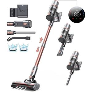 Aspirateur balai sans fil 45KPa, aspiration puissante, écran tactile LED, autonomie de 60 minutes, léger - Product Image 2