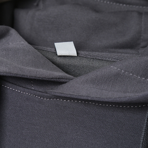 Sudaderas con capucha de hombre lavadas con ácido de gran tamaño de estilo coreano con cordón de algodón 100% de alta calidad y letras de lana de invierno con logotipo personalizado - Product Image 3