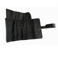 Estuche Enrollable para Lápices de Cuero Genuino de Lujo ADORA, Almacenamiento de Bolígrafos, Diseño Personalizable, Duradero, Alta Calidad, para Niños, Niñas, Estudiantes, Escolares, 30