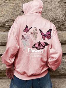 Sudaderas con capucha a cuadros de algodón 100% para hombre, ropa de calle térmica de varios colores para invierno - Product Image 2