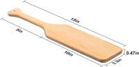 Pagaie en bois poli pour fessées, style nautique, artisanat DIY, décoration intérieure, pour fraternités, sororités, BDSM et bondage