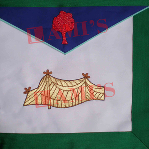 ผ้ากันเปื้อนเครื่องราชกกุธภัณฑ์สำหรับเครื่องราชกกุธภัณฑ์จาก regalia regonic lambskin 24th องศา - Product Image 6