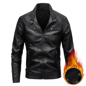 Chaqueta Vaquera de Hombre con Cuello Alto para Otoño e Invierno, Manga Larga, Botones, Prenda Exterior Informal, Transpirable, Resistente al Frío e Impermeable, 100% Algodón - Product Image 5