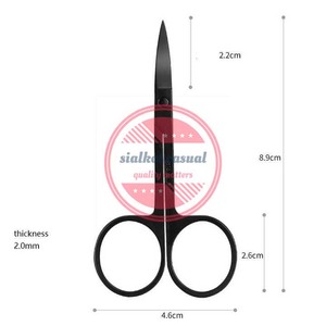 Ciseaux à sourcils en acier inoxydable Ciseaux de manucure en gros - Product Image 3