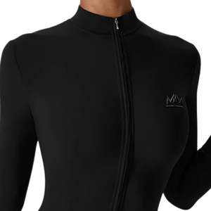 Women Long Sleeve Zip Front Bodycon Mini Dress Stretch Fit Casual Streetwear Slim Fit Outfit - Product Image 5