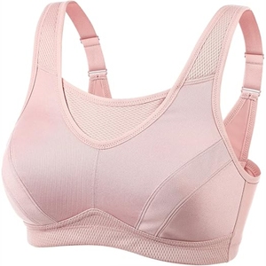 Wholesale Custom Workout Gym Sports Bra <b>Top</b> Comfortable High Support Fitness <b>Cross</b> Back Sports Bra - Product Image 3