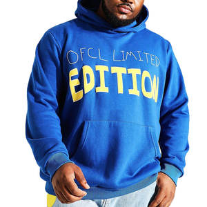 Vêtements de rue de haute qualité pull à capuche imprimé bouffant coton fabriqué au Pakistan sweats à capuche pour hommes - Product Image 1