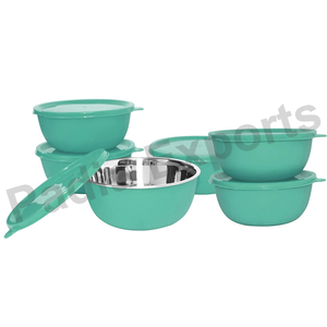 Bowl Set for Effortless Kitchen Prep Emphasizes Step Lid Bowl - Product Image 1