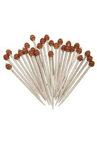 Impression personnalisée Cure-dents individuel en bois de bambou emballé en gros Menthe logo personnalisé - Product Image 6