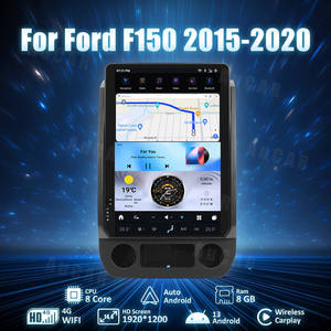 Reproductor Multimedia DVD AuCar de 14.4 Pulgadas con Android 13 Estilo Tesla y Navegación <span class=keywords><strong>GPS</strong></span> para <span class=keywords><strong>Ford</strong></span> <span class=keywords><strong>F150</strong></span> 2015-2021, Radio Estéreo con Video para Automóvil - Product Image 2